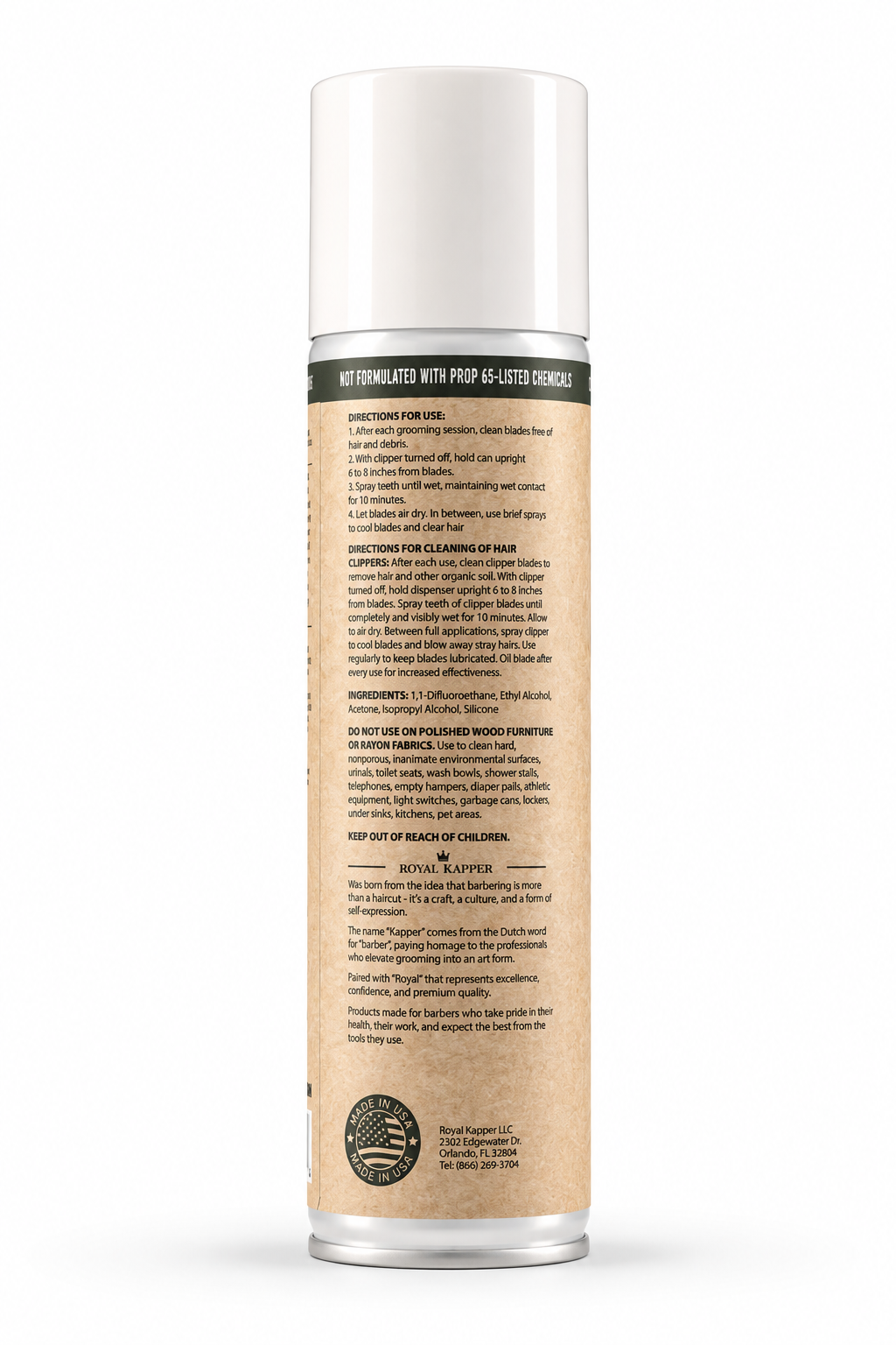 Clipper Spray: Unscented
