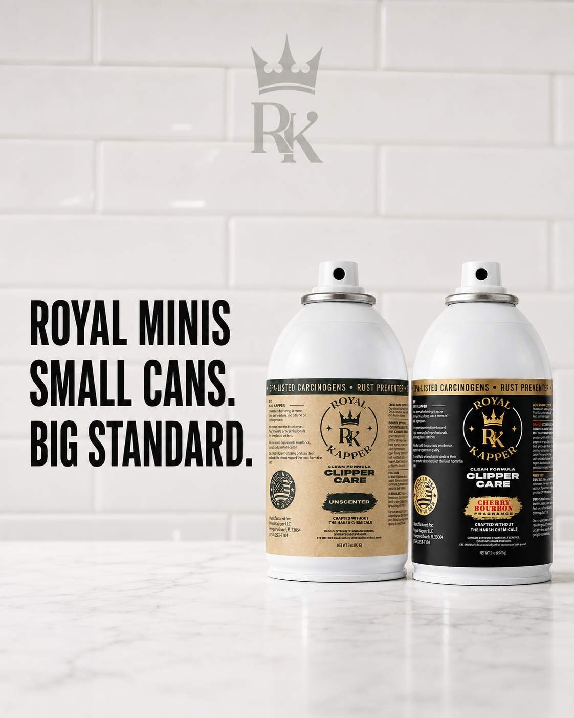 Clipper Spray: Unscented - Royal Mini (Preorder)